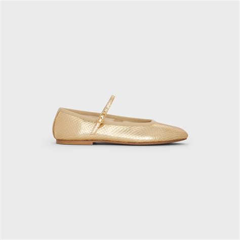 celine les ballerines|Women's Mary Jane les ballerines Celine in tejus laminated .